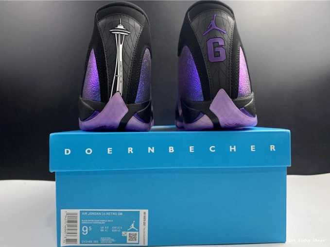 1st Kicks 14 RETRO DOERNBECHER JORDAN AIR '' CV2469-001 0819
